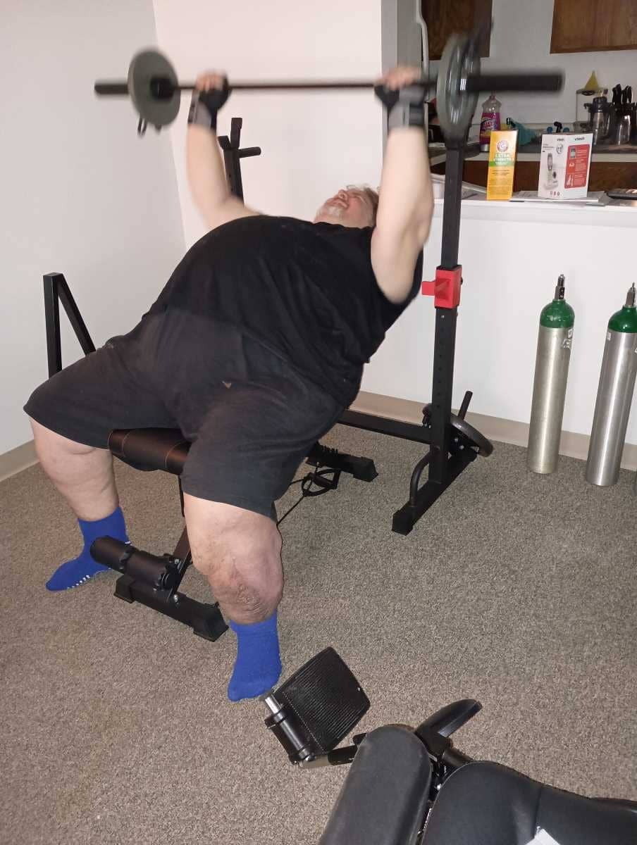 Charlie_and_Weights_45lbs (1)
